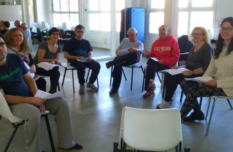 Grup de teatre de l'Entitat Joia